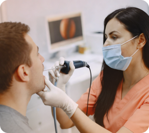 Videoendoscopia da deglutição